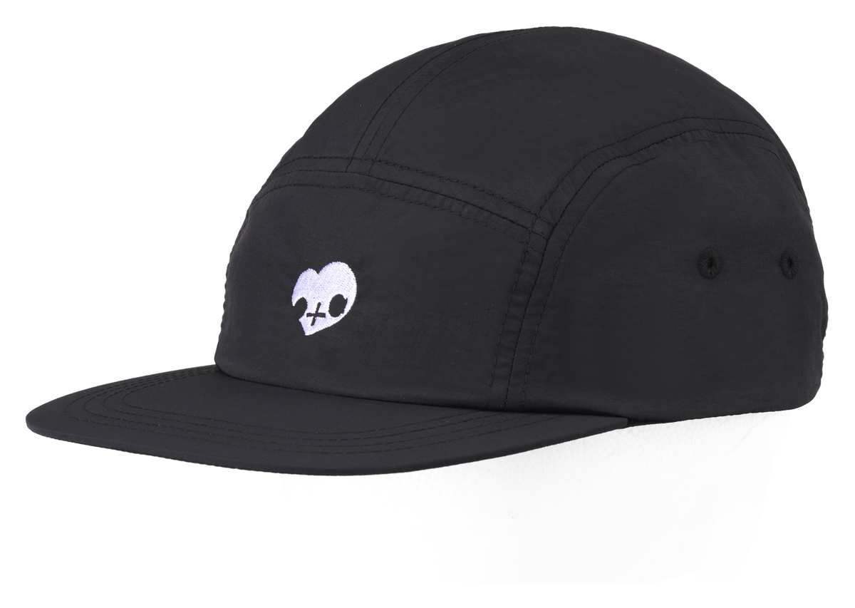 V-Heart Jet Cap｜BLACK×WHITE
