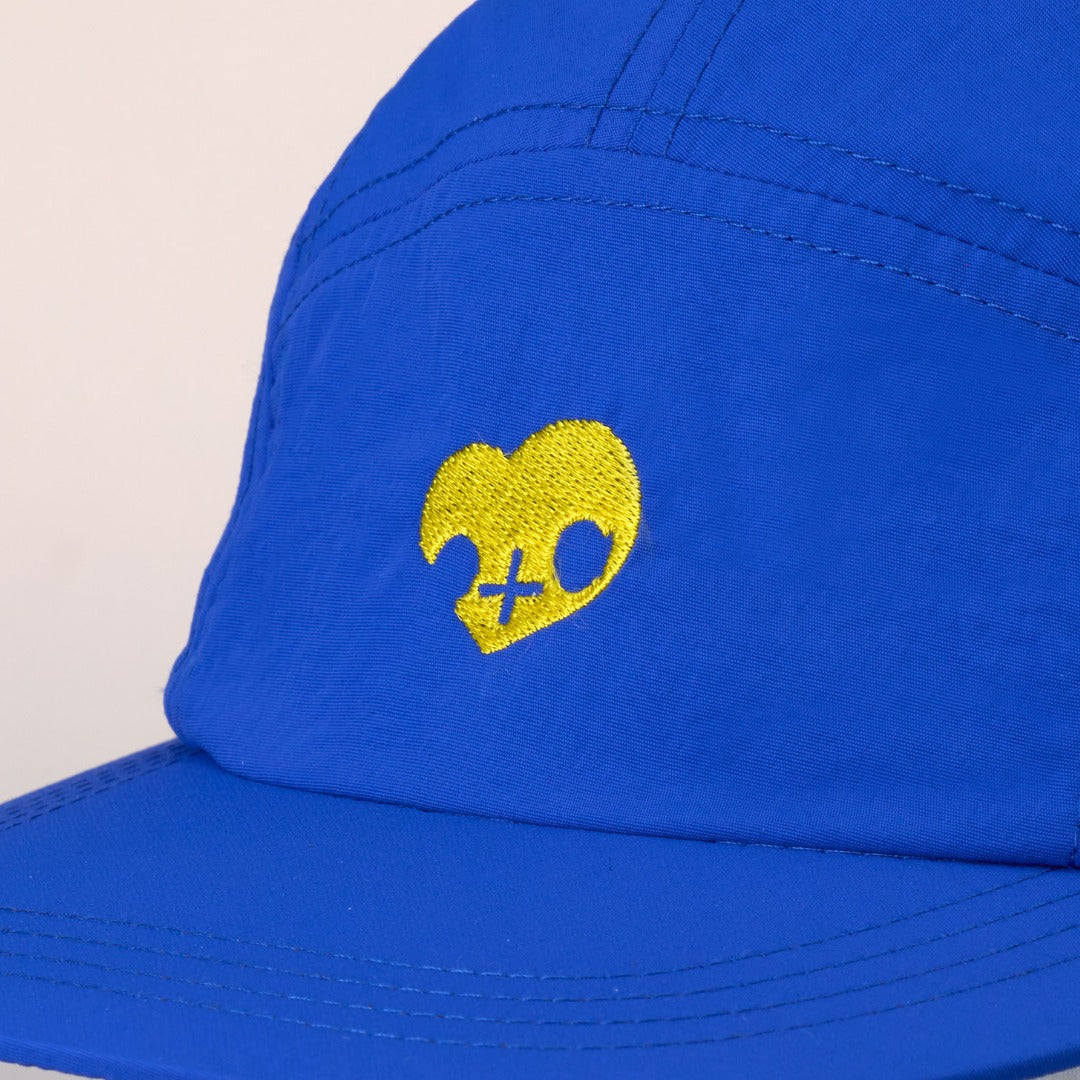 V-Heart Jet Cap｜BLUE×YELLOW
